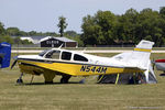N544M @ KOSH - Beech 35-C33A Debonair  C/N CE-104, N544M - by Dariusz Jezewski www.FotoDj.com