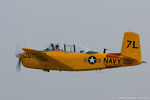N5734B @ KOSH - Beech D-45(T-34B) Mentor  C/N BG-365, N5734B - by Dariusz Jezewski www.FotoDj.com