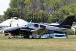 N777US @ KOSH - Beech 95-C55 Baron  C/N TE-182, N777US - by Dariusz Jezewski www.FotoDj.com