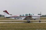 N786TS @ KOSH - Beech A36 Bonanza  C/N E-901, N786TS - by Dariusz Jezewski www.FotoDj.com
