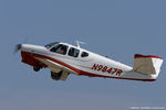 N9847R @ KOSH - Beech M35 Bonanza  C/N D-6380, N9847R - by Dariusz Jezewski www.FotoDj.com