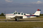 N18X @ KOSH - Beech A36 Bonanza  C/N E-1353, N18X - by Dariusz Jezewski www.FotoDj.com