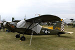 N60190 @ KOSH - Stinson L-5 Sentinel  C/N 76-91, N60190 - by Dariusz Jezewski www.FotoDj.com