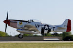 N51VF @ KOSH - North American F-51D Mustang Shangrila  C/N 45-11553, NL51VF - by Dariusz Jezewski www.FotoDj.com