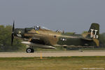 N959AD @ KOSH - Douglas AD-4NA Skyraider Naked Fanny  C/N 7759, NX959AD - by Dariusz Jezewski www.FotoDj.com