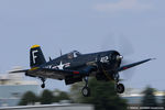 N240CF @ KOSH - Chance Vought F4U-4 Corsair  C/N 9513, NX240CF