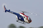 N105 @ KOSH - MBB Bo-105S  C/N S550 , N105