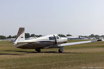 N11MH @ KOSH - Mooney M20J 201  C/N 24-0157, N11MH
