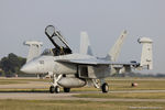 169132 @ KOSH - EA-18G Growler 169132 NJ-523 from VAQ-129 Vikings  NAS Whidbey Island, WA
