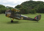 G-ASPV @ EGTH - Just landed at Old Warden for the Festival of Flight Airshow 2024 - by Chris Holtby