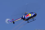 N154EH @ KOSH - MBB Bo-105CBS-4  C/N S-704  Chuck Aaron - Red Bull, N154EH