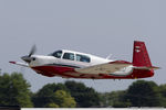 N201EQ @ KOSH - Mooney M20J 201  C/N 24-0162, N201EQ