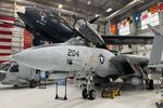 161159 @ KNPA - An US Navy F-14 Tomcat from Strike Fighter Squadron 213 at Naval Air Station Oceana on display at the National Naval Aviation Museum - by Suncoast Spotter