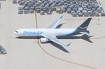 N409AZ @ KRFD - Boeing 767-3P6 - by Mark Pasqualino