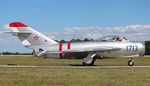 N1713P @ KOSH - Mig-17 zx - by Florida Metal