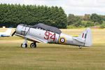 G-BTXI @ EGLM - G-BTXI 'FE695' 1942 Noorduyn AT-6 Harvard MkIIB White Waltham 11.07.24 (2) - by PhilR