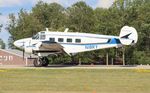 N18RY @ KOSH - Beech E18S zx - by Florida Metal