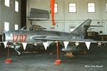 N9143Z @ RTS - Former Polish Air Force 1707 in maintenance by CIA Aviation at Reno Stead in Sept 1995. - by Marc Van Ryssel
