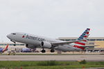 N324SH @ KRSW - American Flight 1929 departs Runway 6 at Southwest Florida International Airport enroute to Chicago-O’Hare International Airport - by Suncoast Spotter
