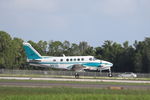 N93D @ KRSW - King Air N93D arrives on Runway 6 at Southwest Florida International Airport following flight from Orlando Executive Airport - by Suncoast Spotter