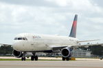 N108DN @ KRSW - Delta Flight 2556 taxis to gate at Southwest Florida International Airport following flight from Detroit Metro Airport - by Suncoast Spotter