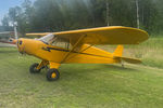 N4864 @ MY72 - Cubster J-3 c/n 001, 2024 Isle Airport Pancake Breakfast - by Timothy Aanerud
