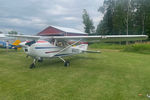 N8425S @ MY72 - 1965 Cessna 182H, c/n: 18256525, 2024 Isle Airport Pancake Breakfast - by Timothy Aanerud