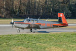 HB-DEZ @ LSPL - Circuit training from the short runway at Langenthal-Bleienbach