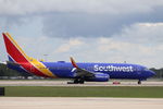 N8512U @ KRSW - Southwest Flight 733 taxis to the gate at Southwest Florida International Airport following flight from John Glenn Columbus International Airport - by Suncoast Spotter