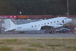 N560PT @ KBFI - Seen in the early morning hours at BFI was this DC-3 of Priority Air Charter. - by Joe G. Walker