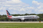 N841NN @ KRSW - American Flight 1929 arrives on Runway 24 at Southwest Florida International Airport following flight from Chicago-O’Hare International Airport - by Suncoast Spotter