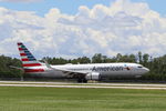 N907AN @ KRSW - American Flight 2742 arrives on Runway 24 at Southwest Florida International Airport following flight from Dallas-Fort Worth International Airport - by Suncoast Spotter