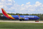 N8784Q @ KRSW - Southwest Flight 2432 departs Runway 24 at Southwest Florida International Airport enroute to Nashville International Airport - by Suncoast Spotter