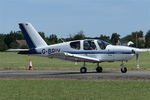 G-BRIV @ EGCS - Just landed at Sturgate.