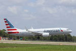 N348TU @ KRSW - American Flight 1929 arrives on Runway 6 at Southwest Florida International Airport following flight from Chicago-O’hare International Airport - by Suncoast Spotter