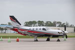 N990ME @ KFMY - TBM 990ME sits on the Base Ops ramp at Page Field - by Suncoast Spotter