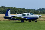 N321KL @ X3CX - Just landed at Northrepps.