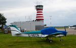 G-HECB @ EHLE - Unde cover. Lelystad Airport