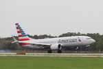 N315SD @ KRSW - American Flight 22 arrives at Southwest Florida International Airport following a weather diversion on a flight from Luis Munoz Marin International Airport to Miami International Airport - by Suncoast Spotter