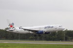 N586JB @ KRSW - JetBlue Flight 2511 arrives at Southwest Florida International Airport following flight from Newark-Liberty International Airport - by Suncoast Spotter