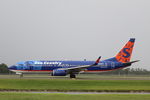 N809SY @ KRSW - Sun Country Flight 384 departs Southwest Florida International Airport enroute to Minneapolis-St Paul International Airport - by Suncoast Spotter