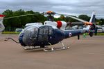 G-CLGO @ EGVA - SA341 Gazelle of The Gazelle Squadron Display Team Ltd - by FerryPNL