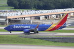 N8574Z @ KTPA - Southwest Flight 1734 taxis at Tampa International Airport prior to flight  to Nashville International Airport - by Suncoast Spotter