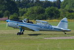 G-AMUF @ EGLM - De Havilland DHC-1 Chipmunk 21 at White Waltham. - by moxy