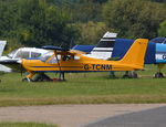 G-TCNM @ EGLM - Tecnam P-92EA Echo at White Waltham. - by moxy