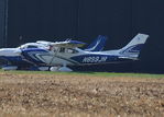 N899JH @ EGLM - Heat Hazy Cessna 182T Skylane at White Waltham. - by moxy