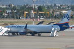 TC-SPD @ LTAI - Parked at its home base Antalya Airport, Turkey - by Chris Holtby