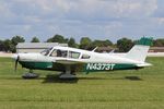 N4873T @ KOSH - Piper PA-28-180 - by Mark Pasqualino