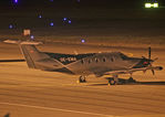 OE-EMA @ LFBO - Night stop... Parked at the General Aviation area... - by Shunn311