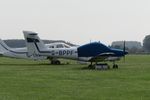 G-BPPF @ EGBP - G-BPPF 1979 Piper PA-38-112 Tomahawk Kemble 02.08.24 - by PhilR